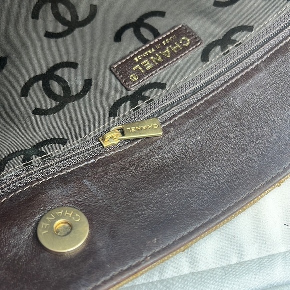 Chanel Grand Tote in Grasscloth Linen Shoulder Tote Bag - Picture 14 of 14